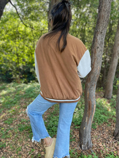 PREORDER: Corduroy Bomber Jacket in Two Colors