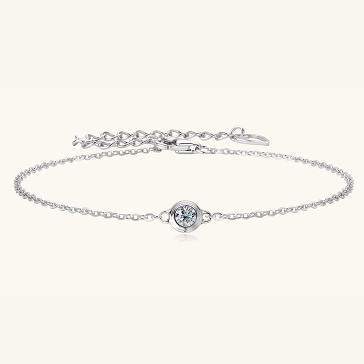 PREORDER: Inlaid Moissanite 925 Sterling Silver Bracelet