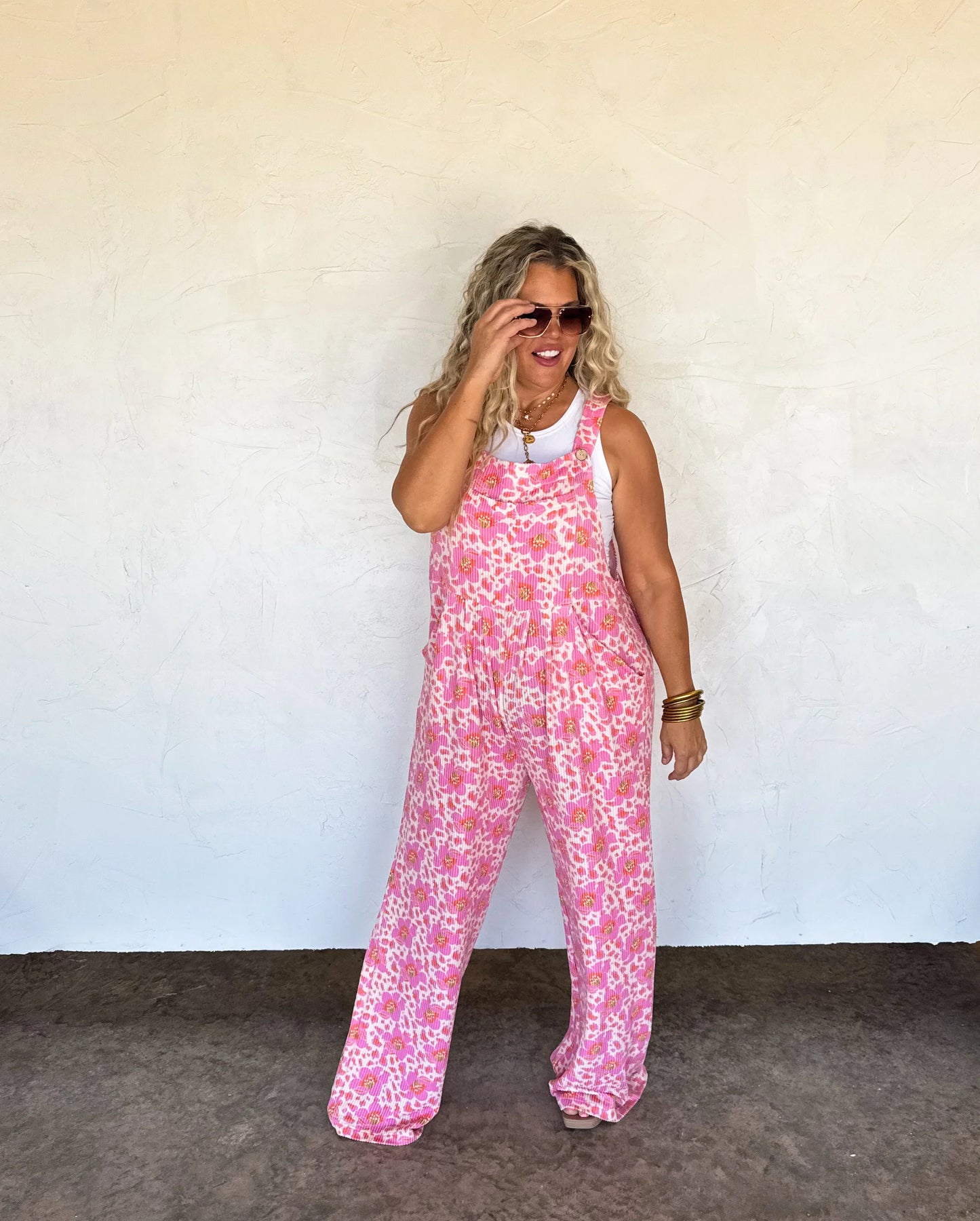 PREORDER: Cassidy Floral Boho Overalls in Two Prints