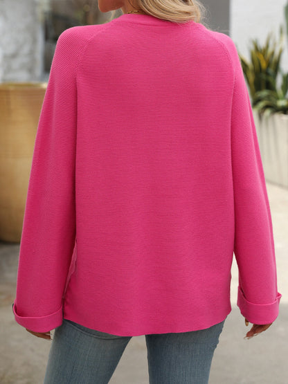 PREORDER Mandy Round Neck Long Sleeve Sweater