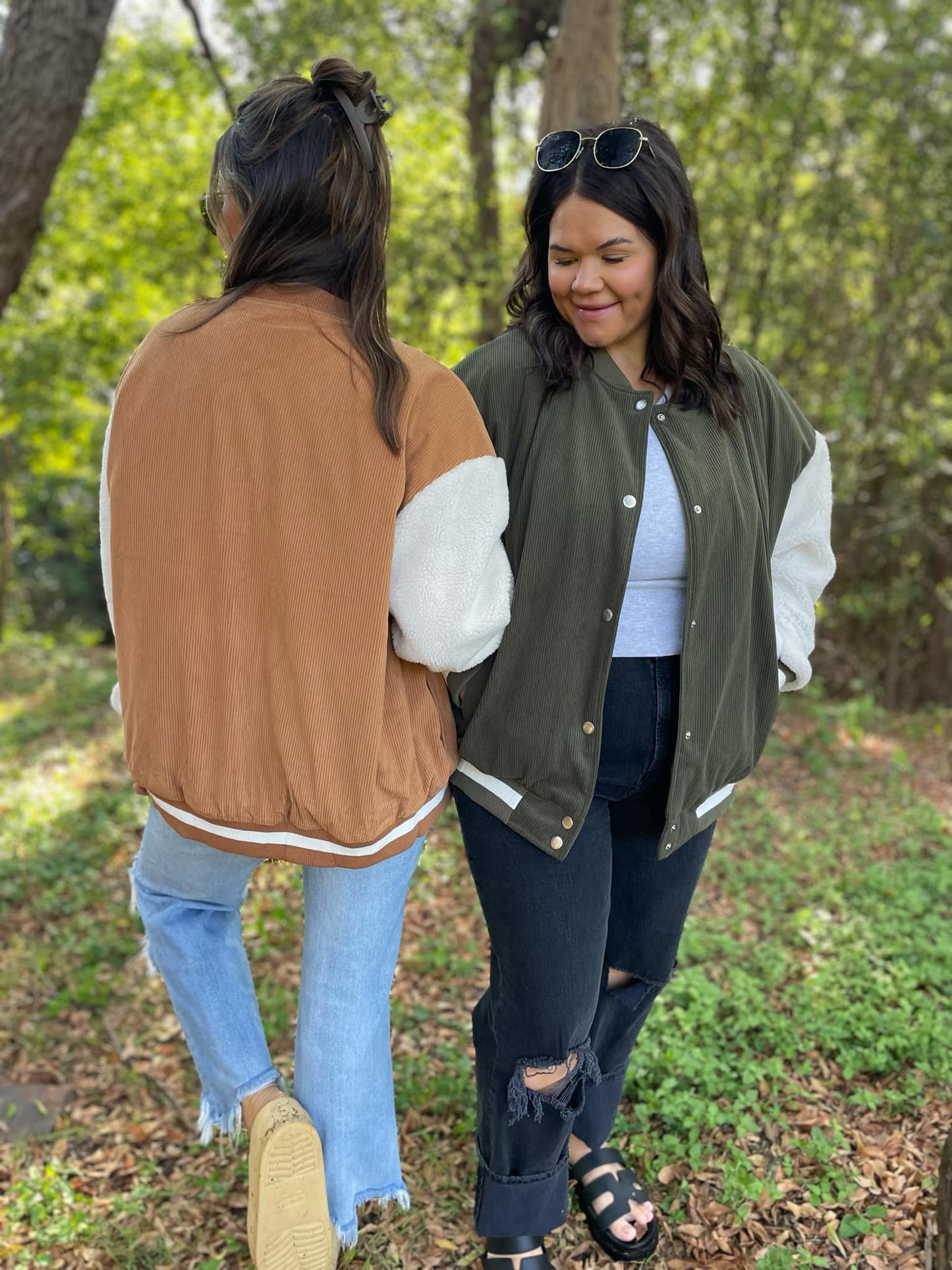 PREORDER: Corduroy Bomber Jacket in Two Colors