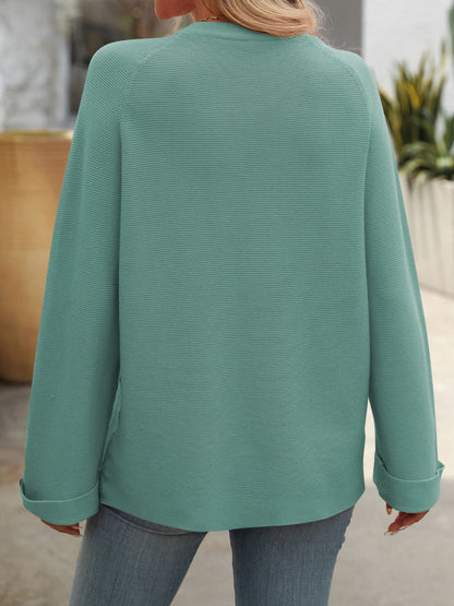 PREORDER Mandy Round Neck Long Sleeve Sweater