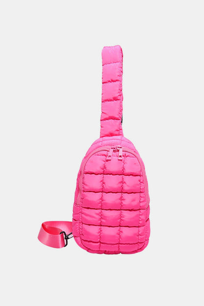 PREORDER Quilted Nylon Crossbody  Bag