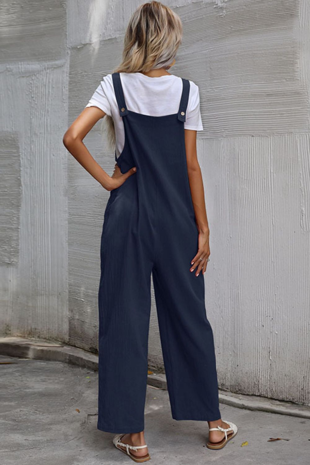Wide Leg Overalls with Front Pockets – The Nest On Main