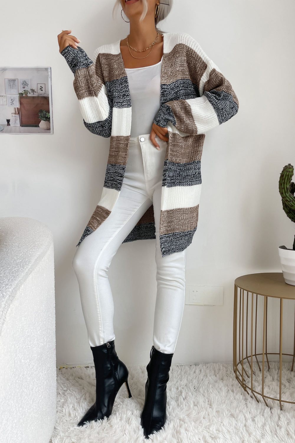 Bell sleeve duster outlet cardigan