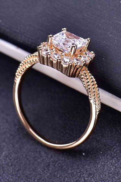 PREORDER: 1 Carat Moissanite Twisted Ring