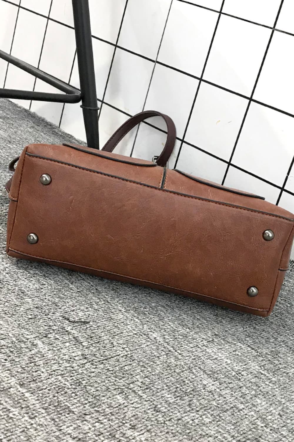 Vintage PU Leather Handbag