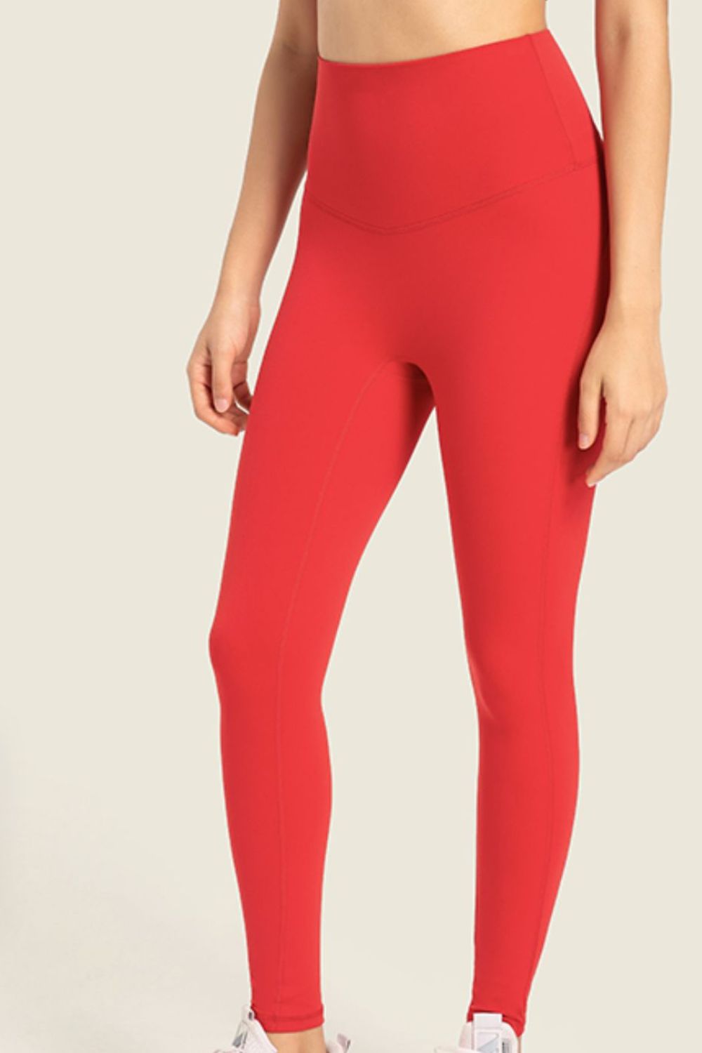 Wide Waistband Seamless Leggings