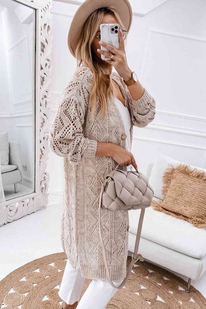 PREORDER V-Neck Long Sleeve Cardigan