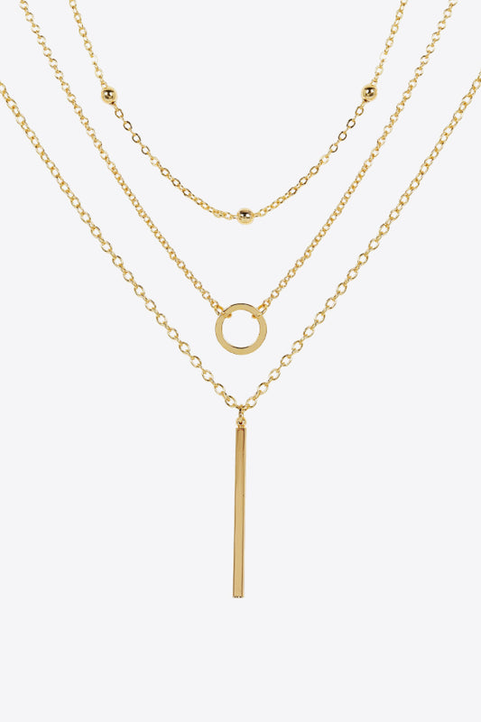 Basic Three-Piece Chain Necklace Set