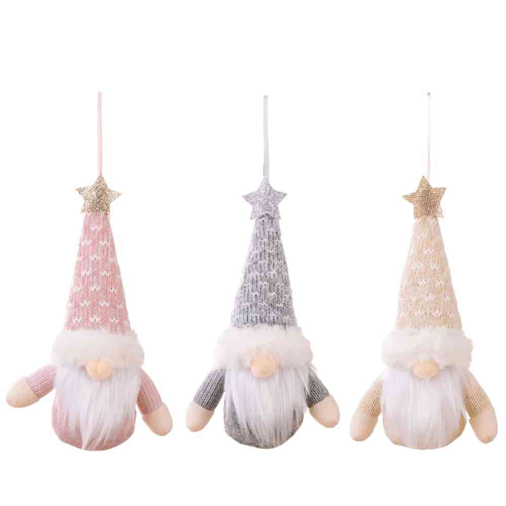 Assorted 2-Piece Faceless Gnome Hanging Widgets